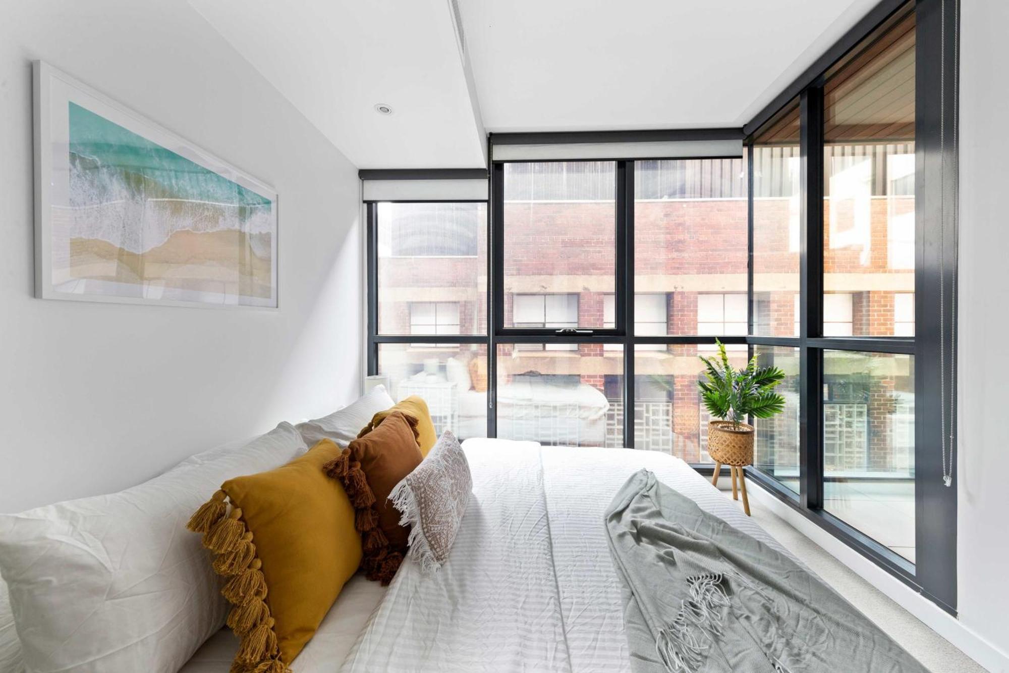 A Chic & Comfy 2Br Apt Near Federation Square Melbourne Kültér fotó