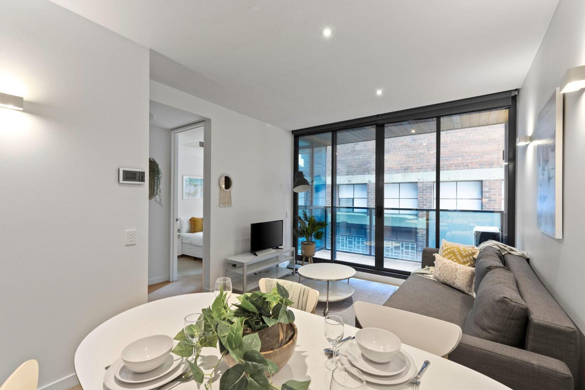 A Chic & Comfy 2Br Apt Near Federation Square Melbourne Kültér fotó